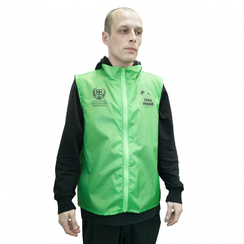 Жилет без подклада, с полной запечаткой 44