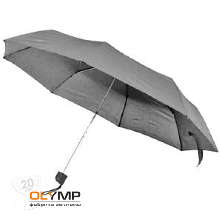 Зонт складной                                                                                         серый   