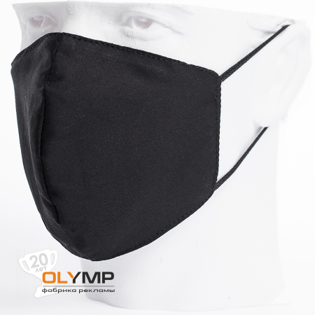 Бесклапанная фильтрующая маска RESPIRATOR 800 HYDROP серая с логотипом в фирменном пакете